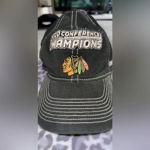 Blackhawks Stanley Cup Hat. Small/Medium Size